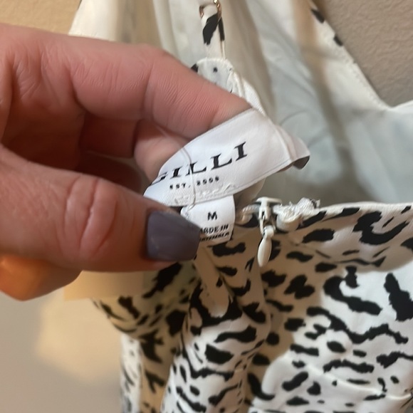 NWT Snow Leopard Print Dress - Picture 4 of 4